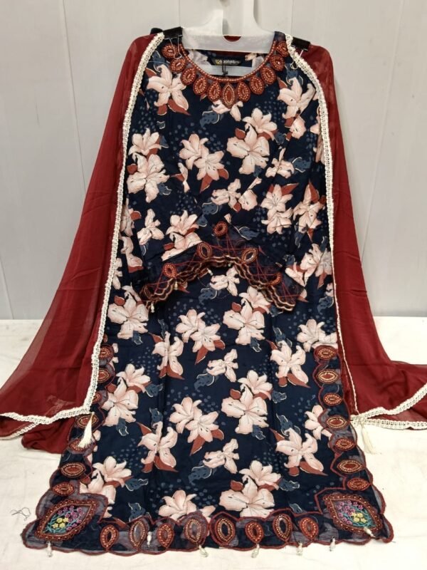 Designer cotton suit